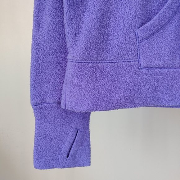 Victoria's Secret Fleece Hoodie Purple Size Small - Picture 7 of 15